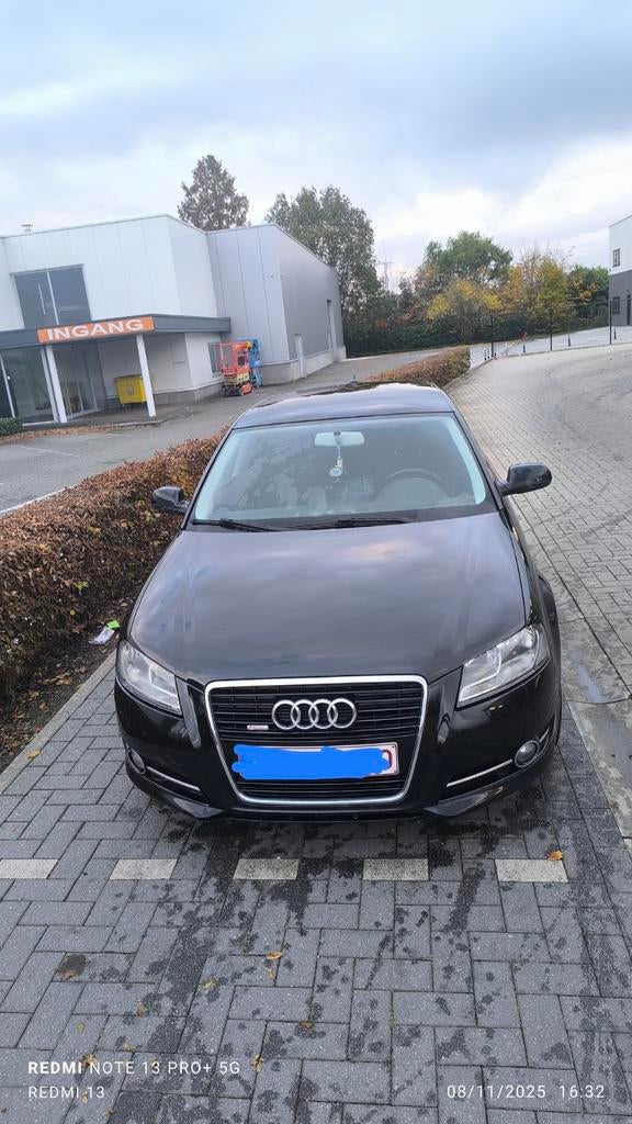 Audi A3 TDi S line 1.6, Auto's, Audi, Euro 5, Zwart, Particulier, Te koop