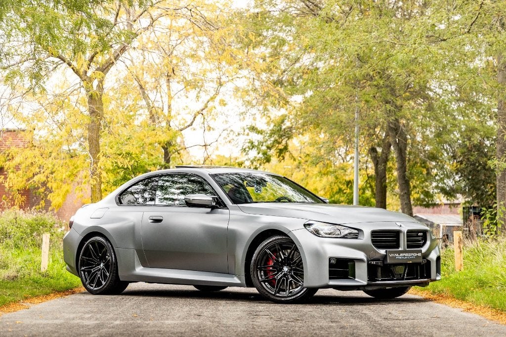 BMW M2 Coupé * Frozen Grey * Opendak * ACC * Facelift, Automaat, Dealer onderhouden, Achterwielaandrijving, 2993 cc