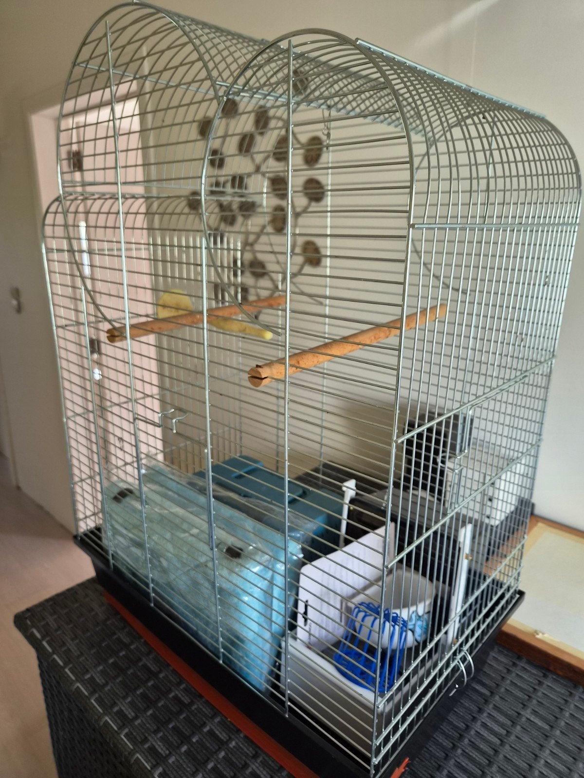 cage à oiseaux, Animaux & Accessoires, Enlèvement, Utilisé, Métal, Cage à oiseaux
