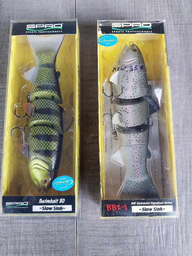 Kunstaas Spro Bbz-1 8 swaimbait, Ophalen of Verzenden, Nieuw