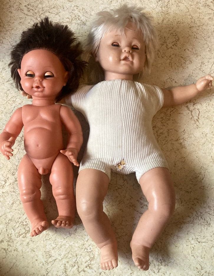 Oude poppen, Enlèvement, Utilisé, Baby Pop
