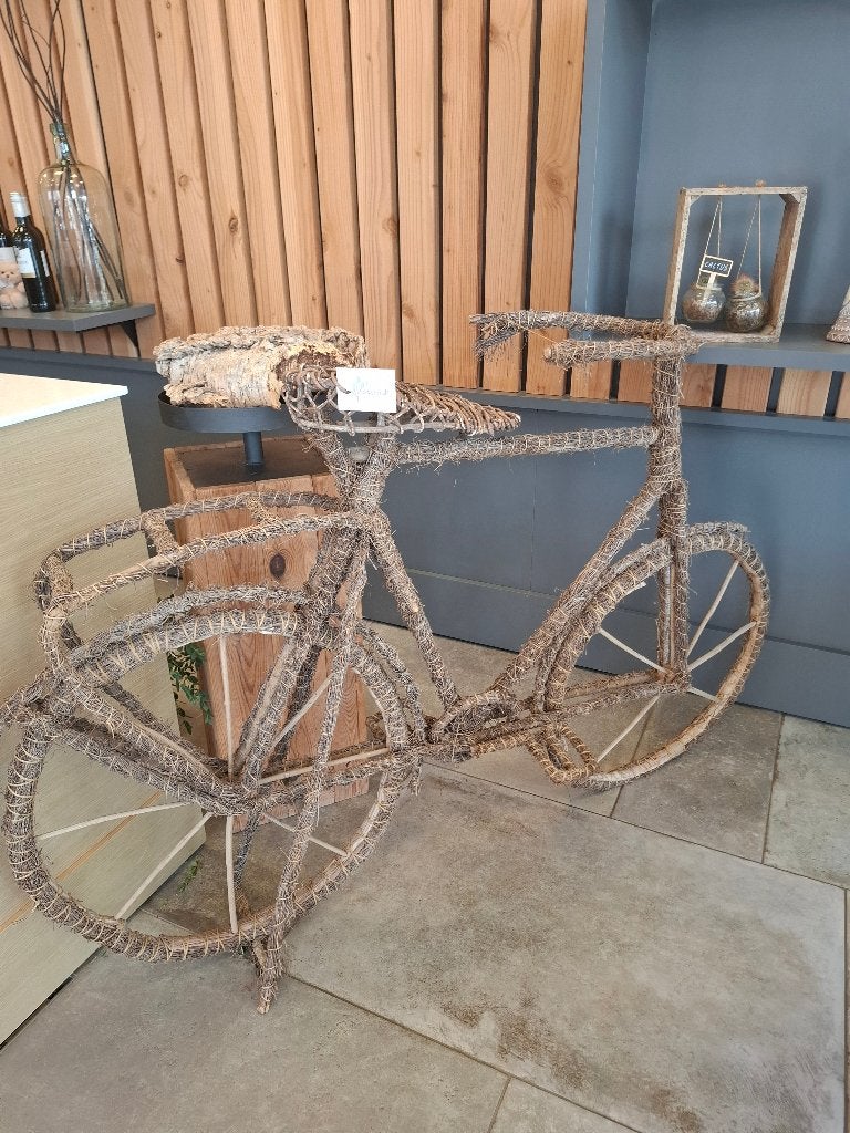Vélo en osier, Jardin & Terrasse, Enlèvement, Utilisé