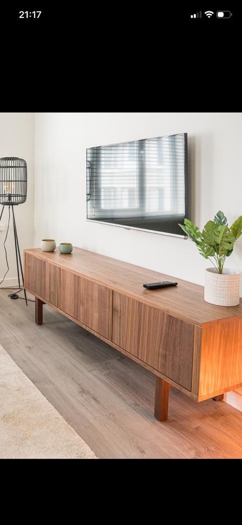 TV meubel stockholm, Huis en Inrichting, Ophalen, Gebruikt