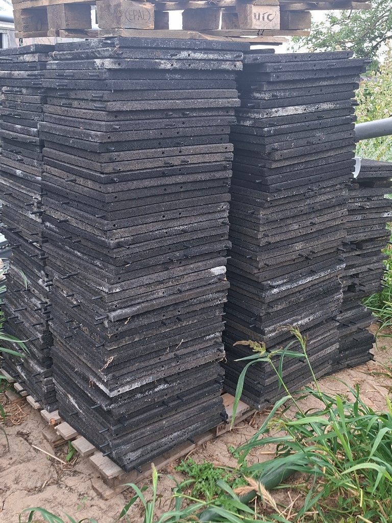 Rubber tegels, Ophalen, Gebruikt, Rubber