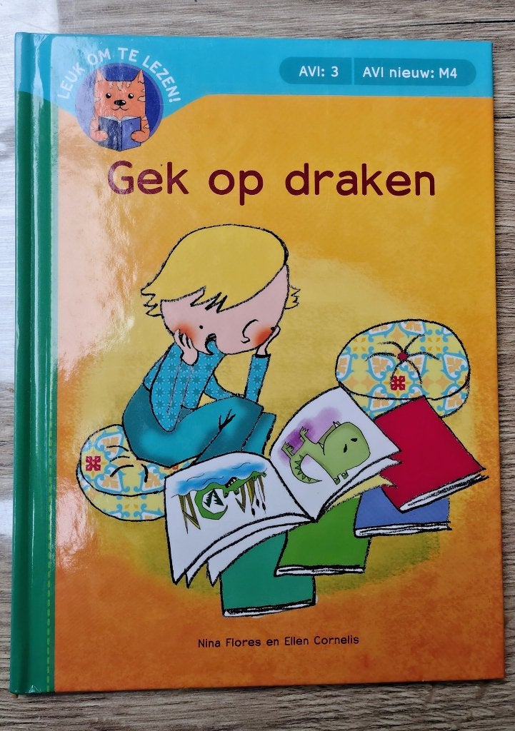 Boek Gek op draken AVI M4, Boeken, Ophalen of Verzenden, Zo goed als nieuw, Sprookjes