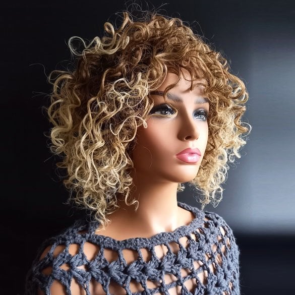 Wilde krullen pruik model Dallas, Ophalen of Verzenden, Nieuw