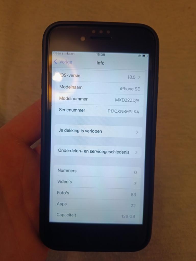iPhone SE 2020 - 128GB - Technisch 100% in orde, Télécoms, Téléphonie mobile | Apple iPhone, iPhone SE (2020), Enlèvement ou Envoi