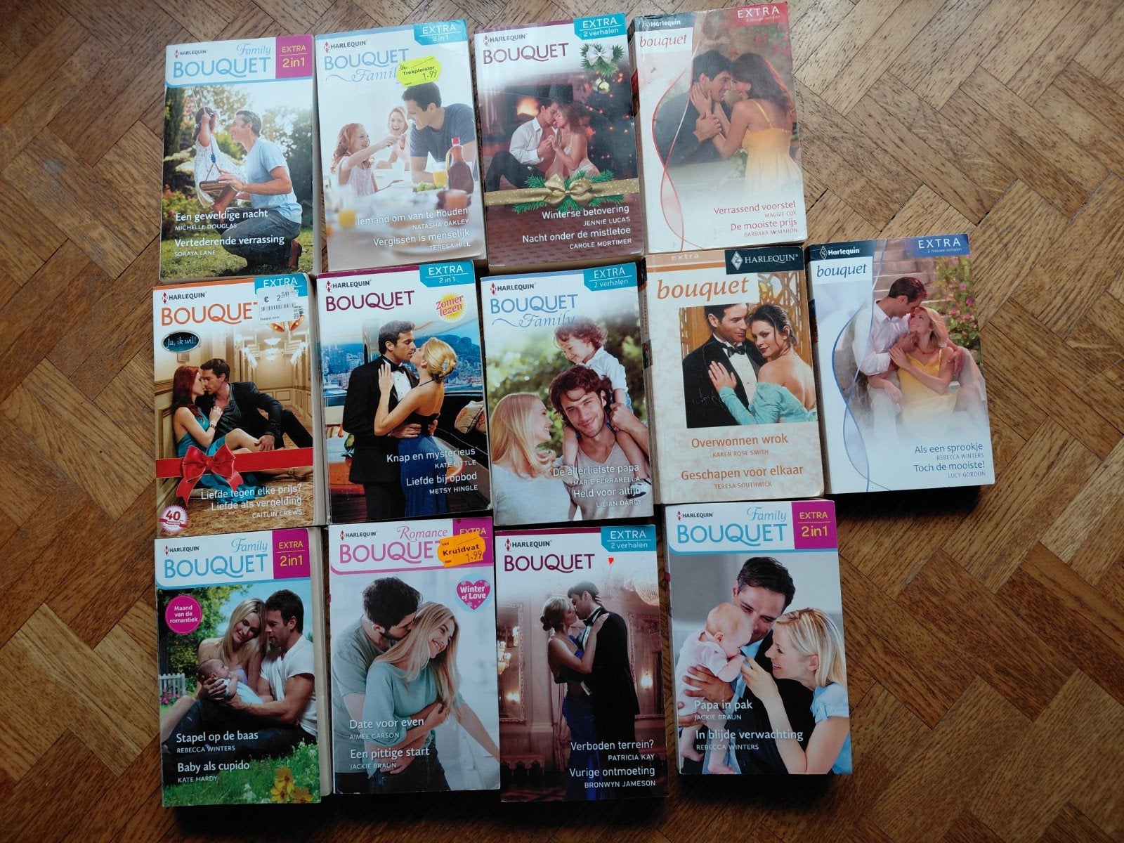 Te koop Serie Bouquet 2 verhalen, Livres, Enlèvement ou Envoi