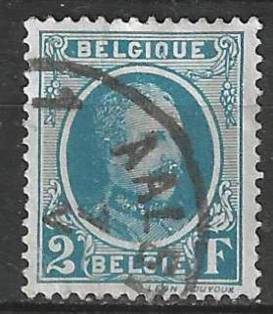 Belgique 1921/1927 - Yvert/OBP 208 - Roi Albert I. (ST), Envoi, Affranchi, Oblitéré, Maison royale