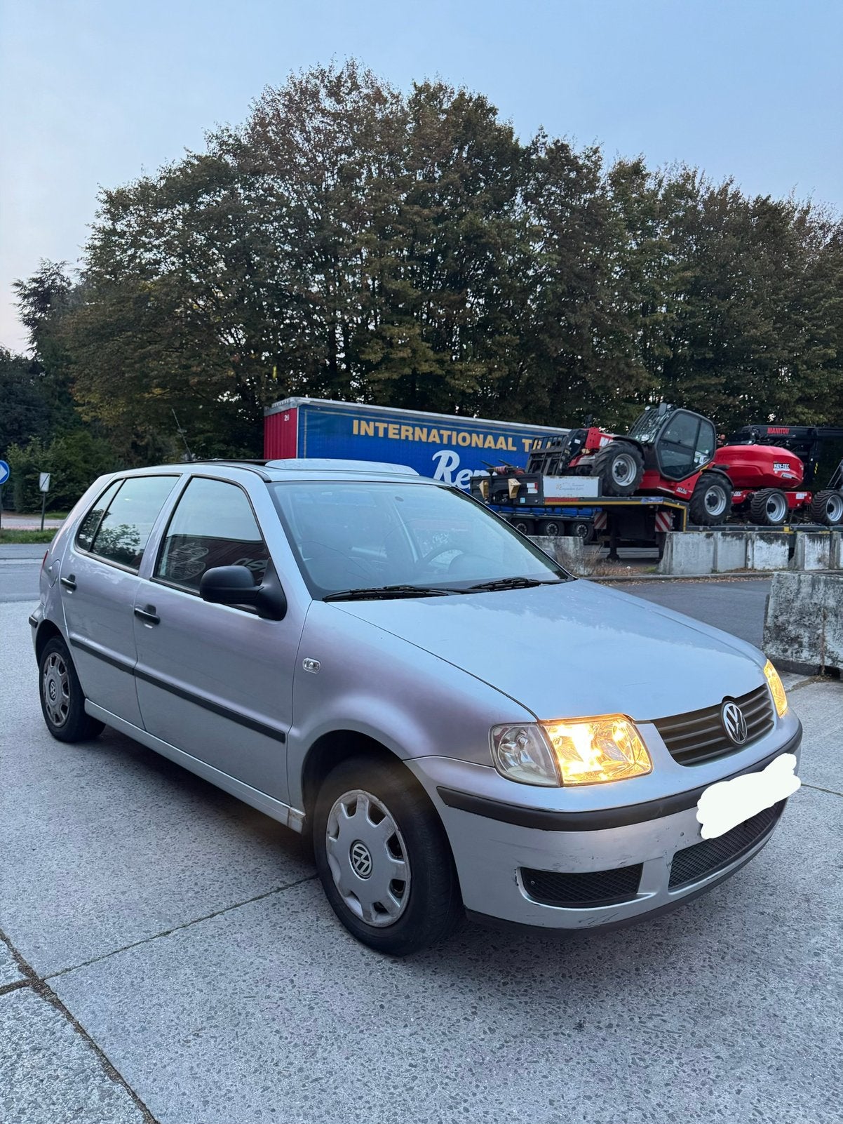 Vw Polo 1,4 benzine euro4, gekeurd vvk, rijdt super, …, Auto's, Voorwielaandrijving, Stof, Zwart, 4 cilinders