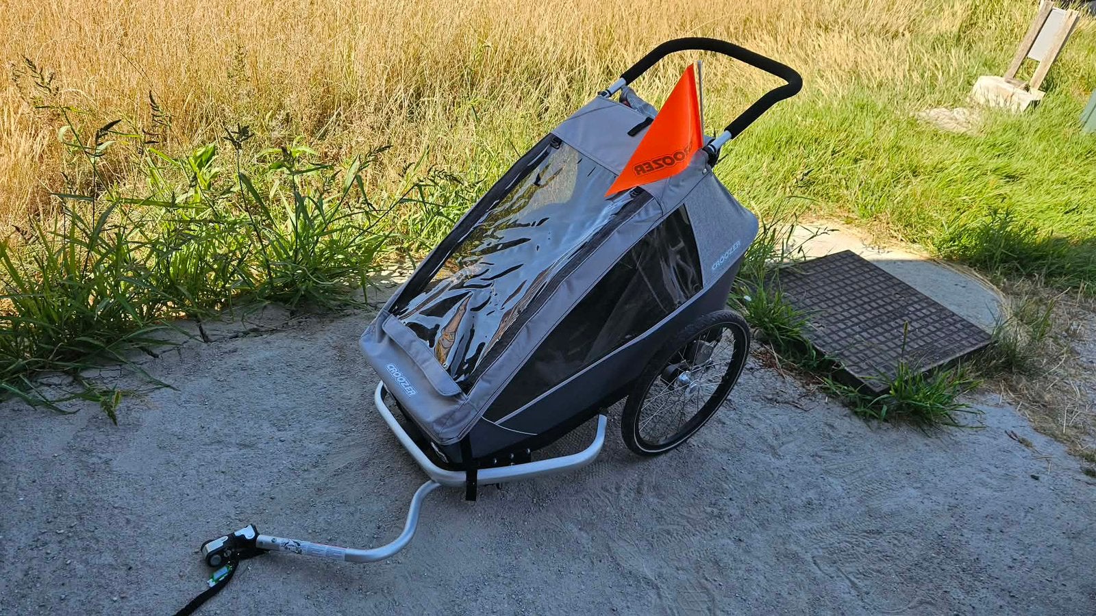 Croozer fietskar NIEUWSTAAT, Ophalen, Zo goed als nieuw