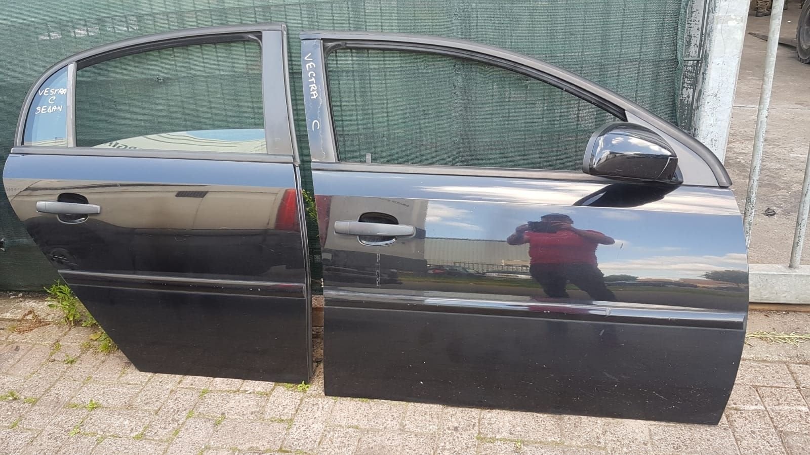OPEL VECTRA C PORTIEREN RV+RA BJ 2003, Gebruikt, -, Deur, -
