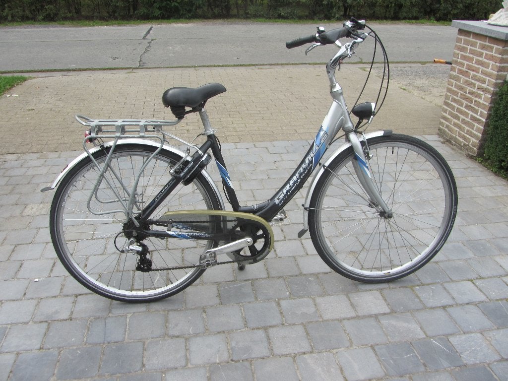 damesfiets 28 insch, Accès (extra) bas, Autres marques, Frein sur jante, Comme neuf