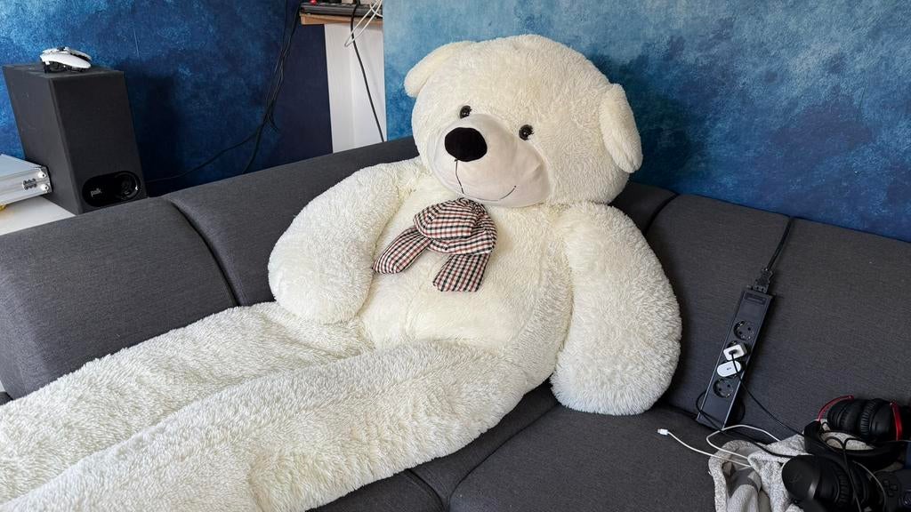XXL knuffelbeer, Ophalen of Verzenden, Zo goed als nieuw