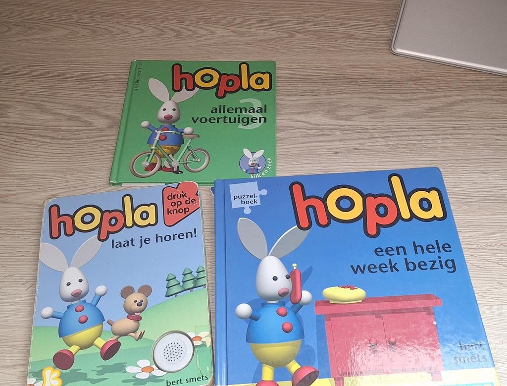 Boekjes  hopla, Boeken, Ophalen