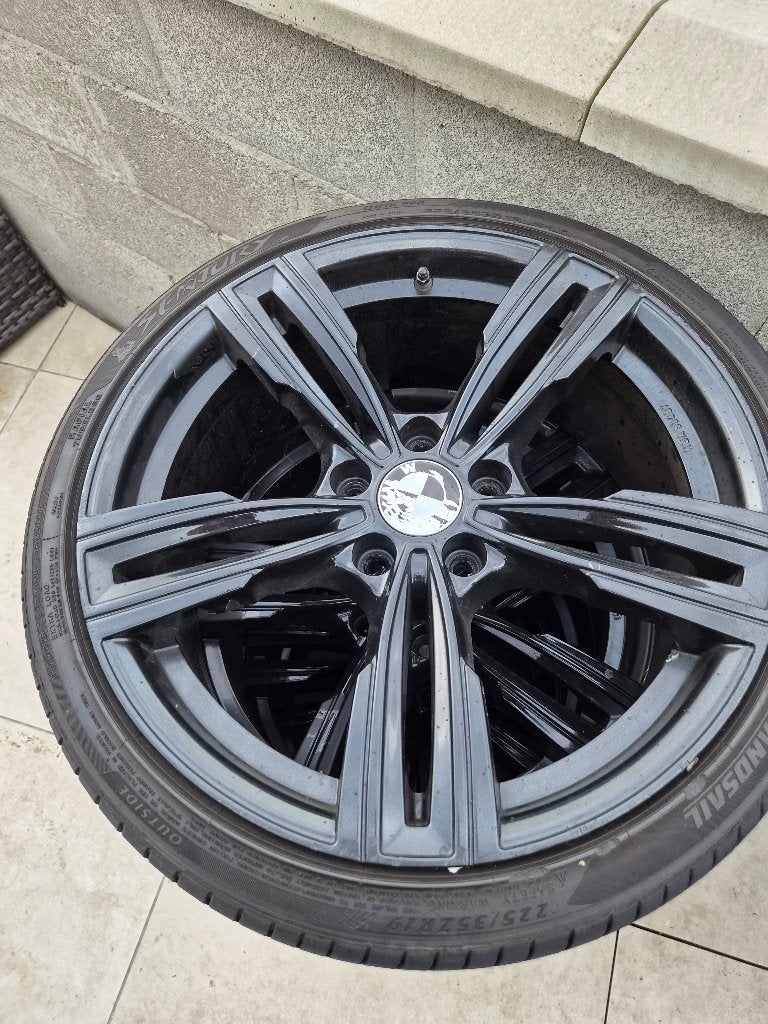 Jantes bmw 19 pouces , pack m , bon etat, Véhicule de tourisme, Pneus été, Utilisé, Jante(s)