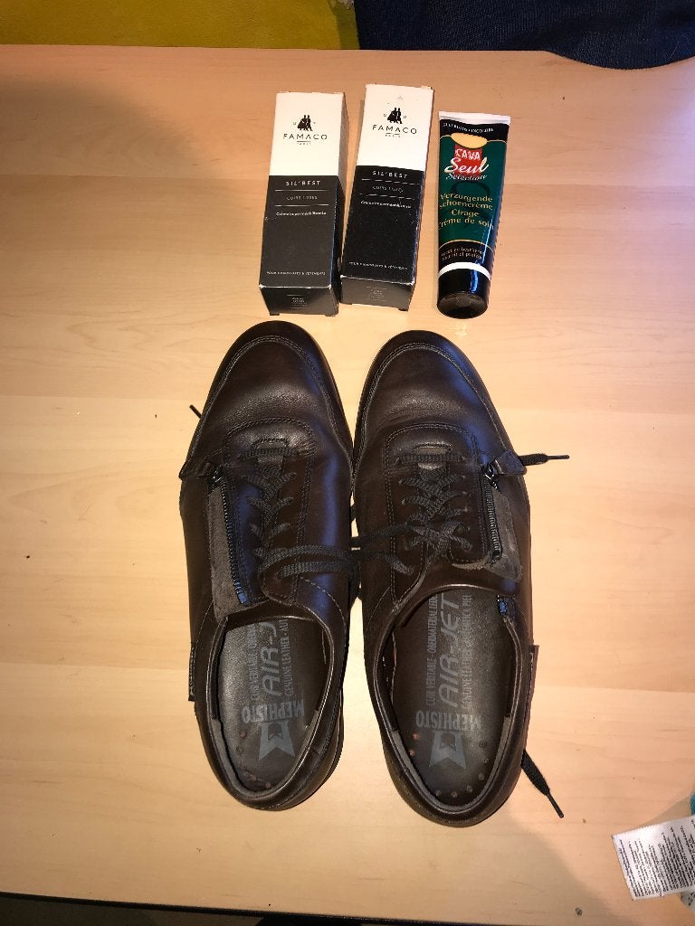 Chaussures Mephisto Air-Jet Cuir Marron T. 41, Vêtements | Hommes, Enlèvement ou Envoi, Autres couleurs, Autres types, Comme neuf