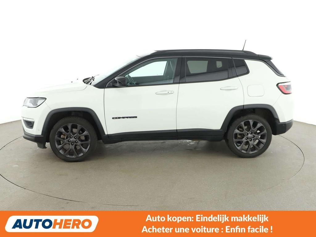 Jeep Compass 1.3 T4 4xe Plug-in Hybrid First Edition Urban, Auto's, Jeep, Automaat, 1935 kg, Wit, 5 zetels