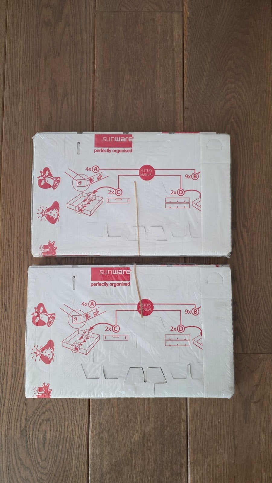 Sunware kartonnen organizer voor kerstballen - NIEUW, Doe-het-zelf en Bouw, Ophalen of Verzenden, Nieuw, Overige typen, Opvouwbaar