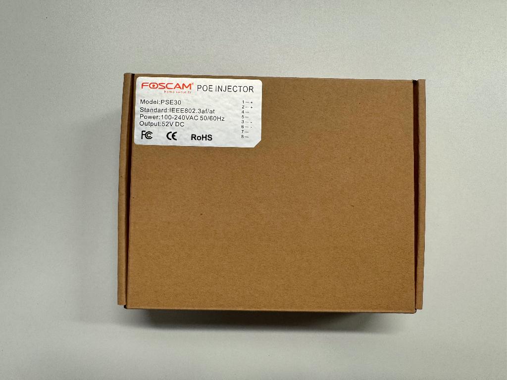 Foscam PoE injector PSE30 – Gigabit 30W, Ophalen, Nieuw