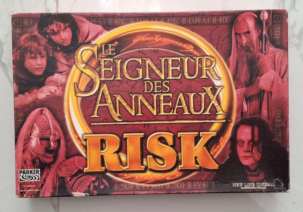 RISK le seigneur des anneaux, Enlèvement ou Envoi, Utilisé