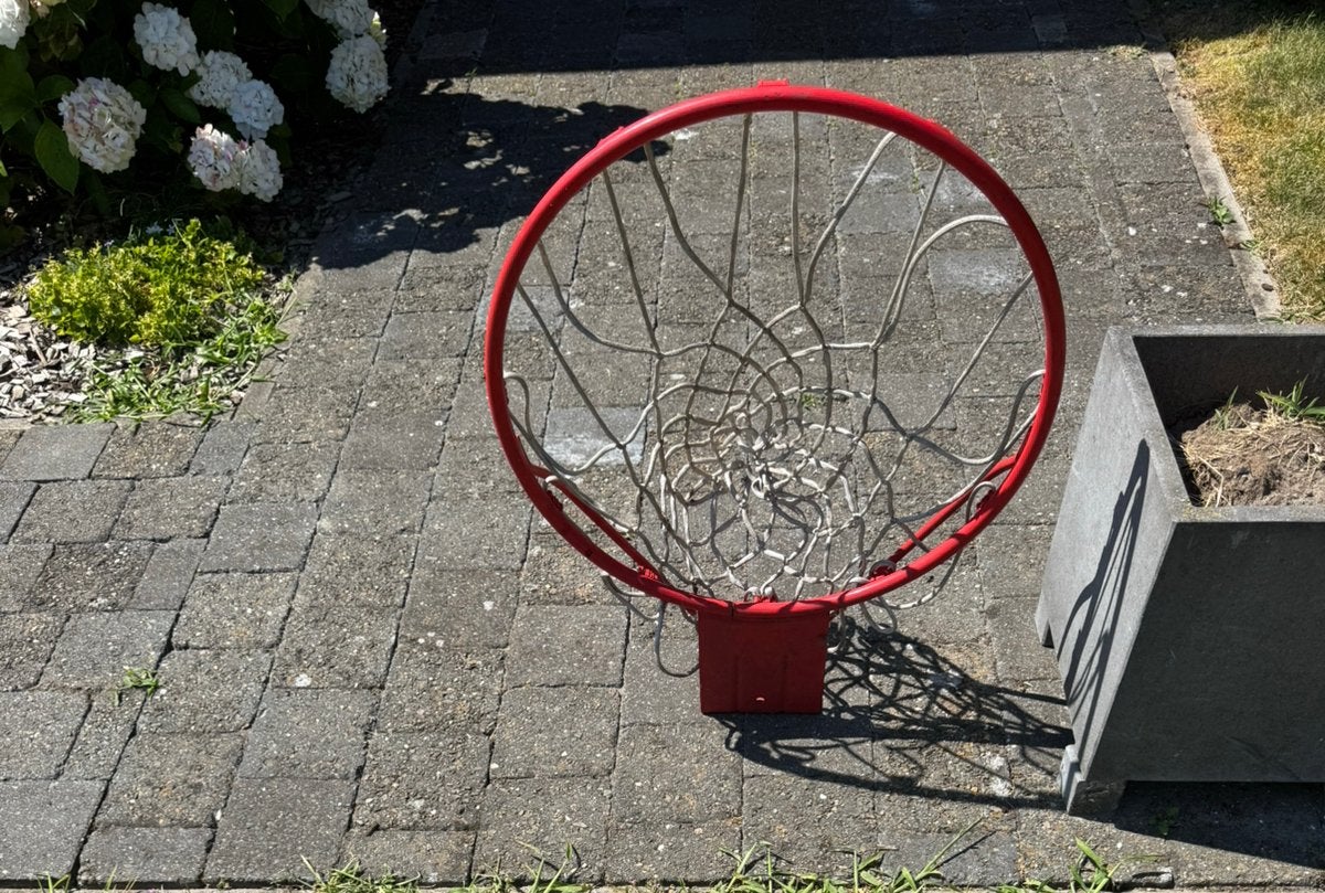 Basketbal ring, Sport en Fitness, Basketbal, Ophalen, Zo goed als nieuw