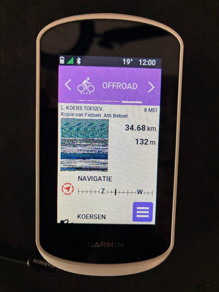 Garmin edge 2 fietscomputer, Fietsen en Brommers, Ophalen of Verzenden, Draadloos, Zo goed als nieuw