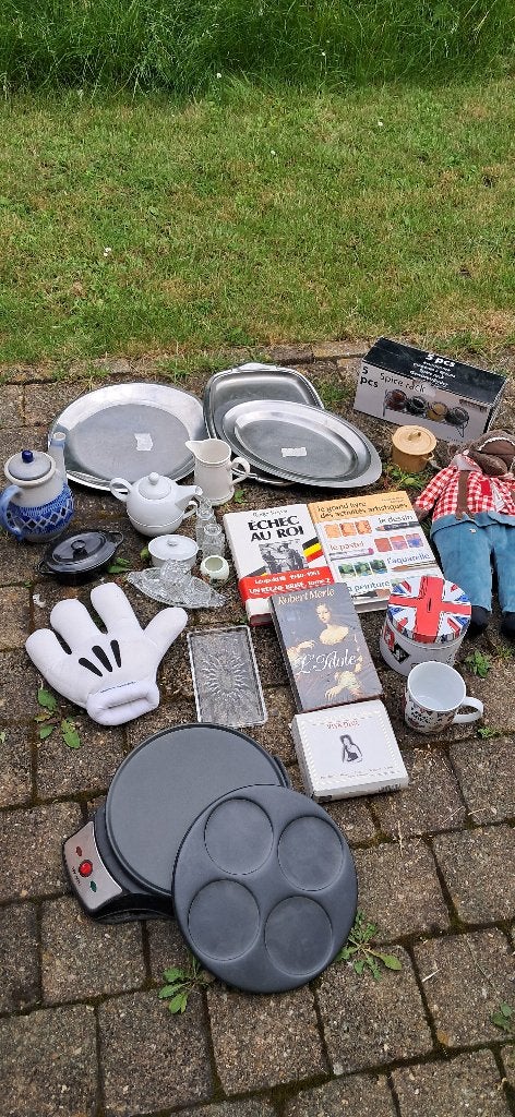 Rommelmarkt kavel 6, Diversen, Rommelmarktspullen, Ophalen, Gebruikt