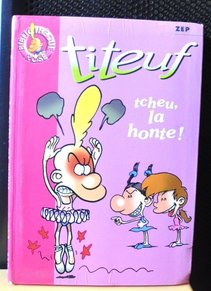 livre (pour enfant de 9 ans titeuf tcheu la honte (x2335), Ophalen of Verzenden, Gelezen