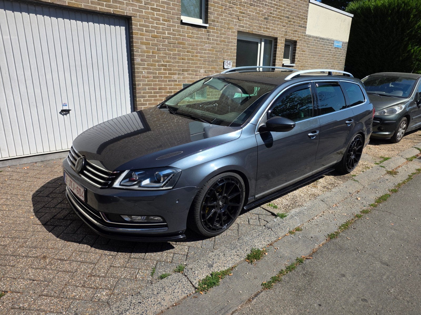 Passat b7 break full option, Auto's, Zwart, 4 cilinders, Leder, Break
