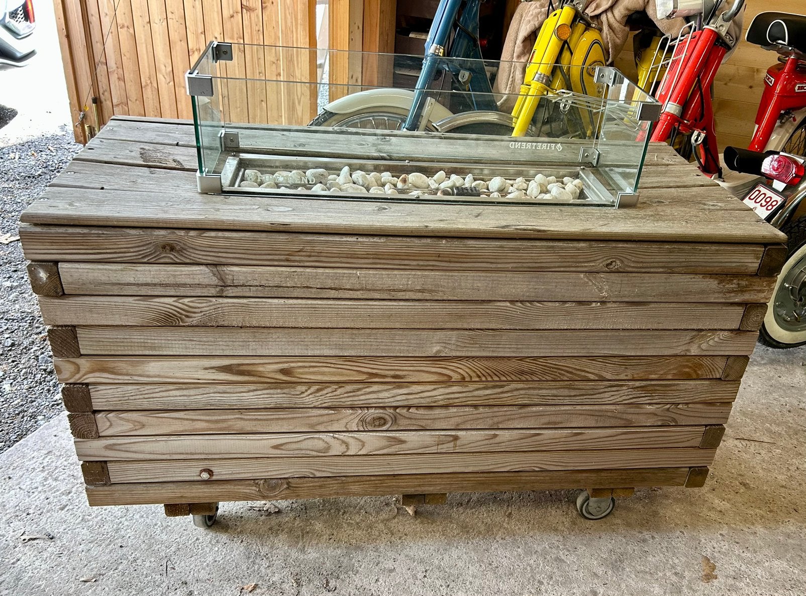 Vuurtafel, Ophalen, Gebruikt, Overige materialen