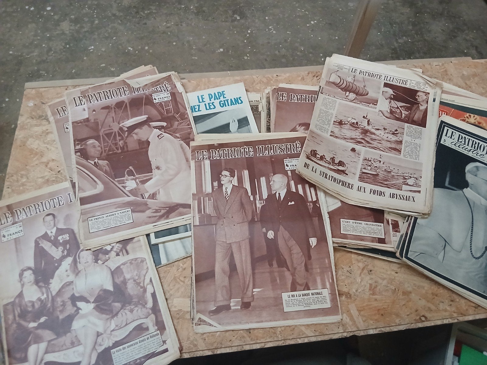 Veel oude tijdschriften uit de jaren 50 en 60, Ophalen of Verzenden, Gebruikt