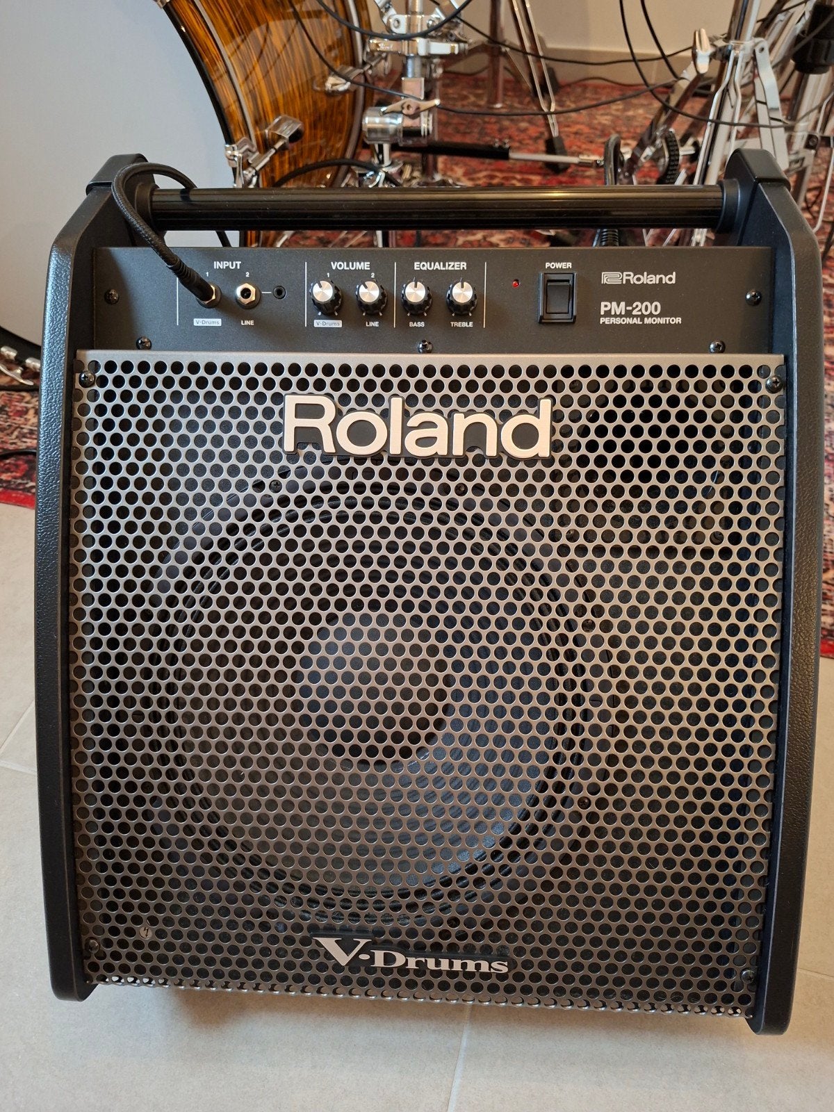 Roland PM 200 drummonitor, Musique & Instruments, Enlèvement, Comme neuf, Roland, Électronique
