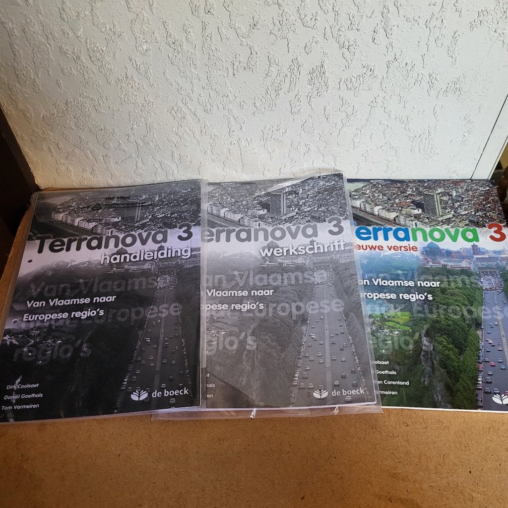 Cursus Aardrijkskunde: Terranova 3, Ophalen of Verzenden