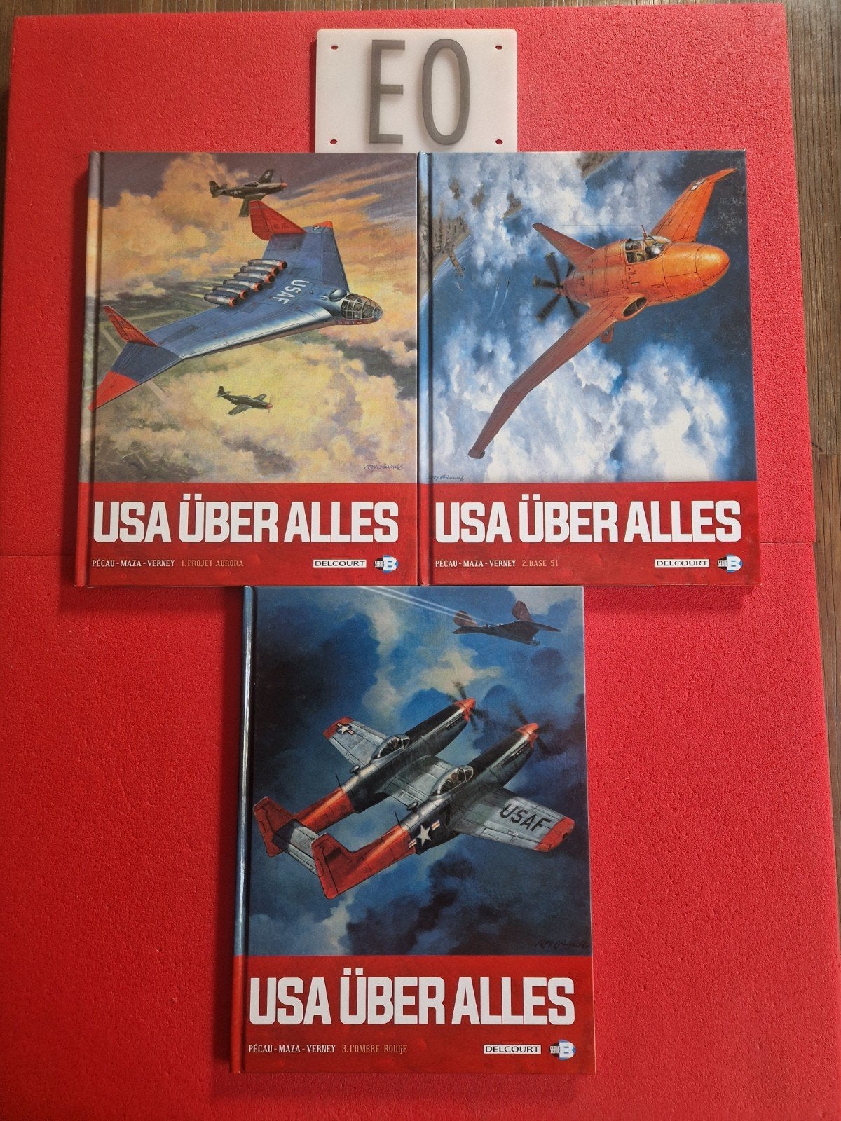 lot de 3 bd usa uber alles 1 à 3,EO, Enlèvement ou Envoi