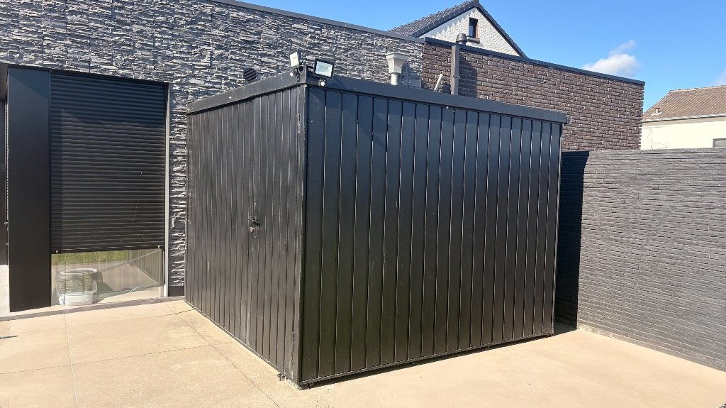 Metalen tuinhuis, Enlèvement, Utilisé, Métal, Abri de jardin