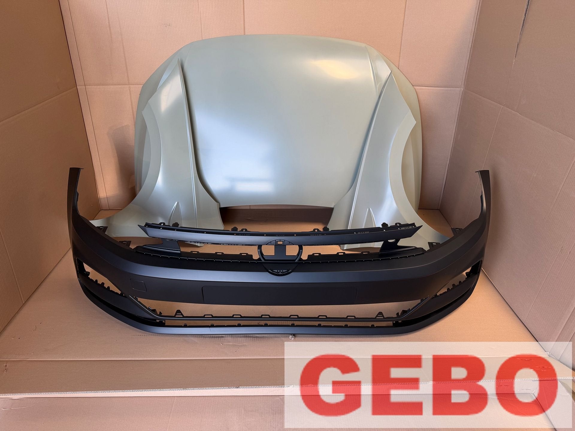 Volkswagen polo 2G 2017+ voorkop motorkap bumper spatbord PR, Auto-onderdelen, -, -, Nieuw, Ophalen of Verzenden
