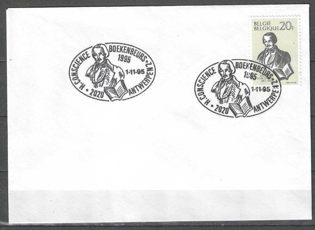 Belgie 1995 - Speciale afstempeling - Boekenbeurs 1995 (ST), Verzenden, Gestempeld, Gestempeld