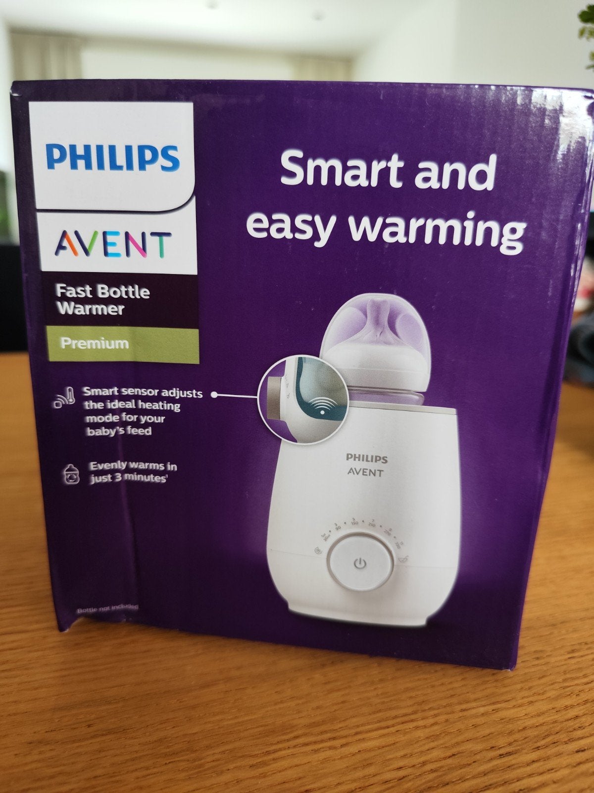 Flessenwarmer Philips Avent, Ophalen