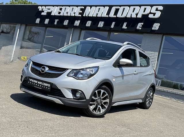 Opel Karl ROCKS 1.0i / CARPLAY / PDC / AIRCO / CRUISE, Autos, Opel, Argent ou Gris, Achat, Euro 6, Entreprise
