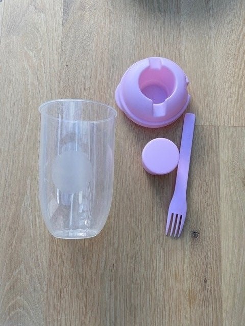 Tasse à emporter pour salade, Enlèvement ou Envoi, Comme neuf, Autres couleurs, Bol ou Canette