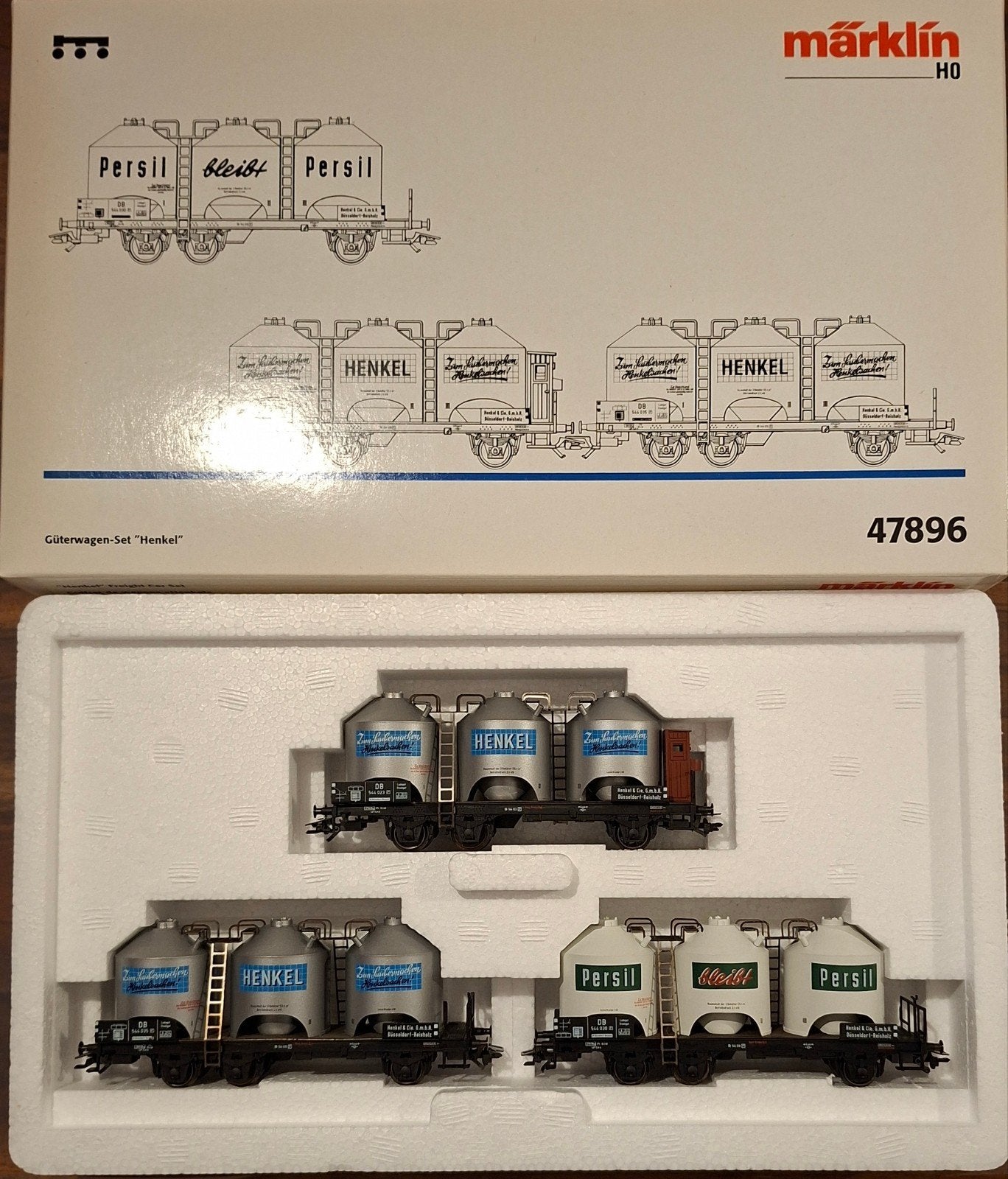 marklin 48796 coffret Henkel/persil, Wisselstroom, Analoog, Ophalen of Verzenden, Märklin