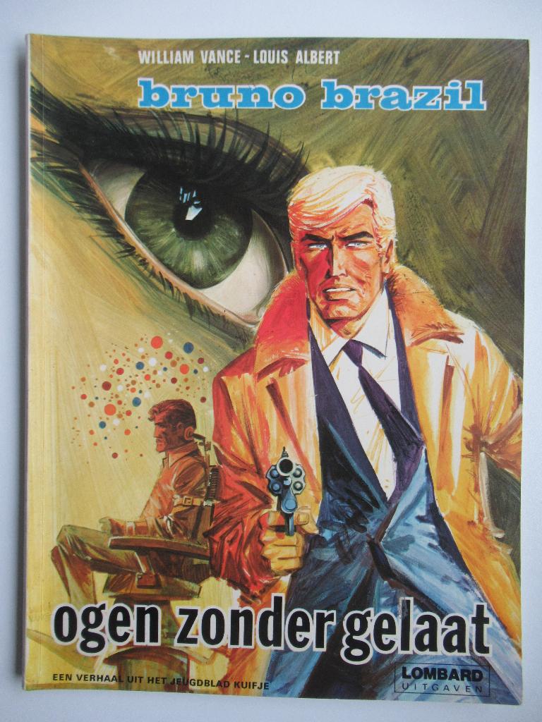 bruno brazil...nr.2..ogen zonder gelaat, Boeken, Stripverhalen, Ophalen of Verzenden, Gelezen