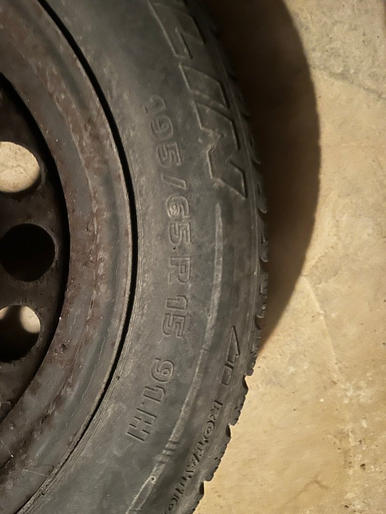 Winterbanden op stalen velg, Auto-onderdelen, Ophalen, Gebruikt, 16 inch, Banden en Velgen