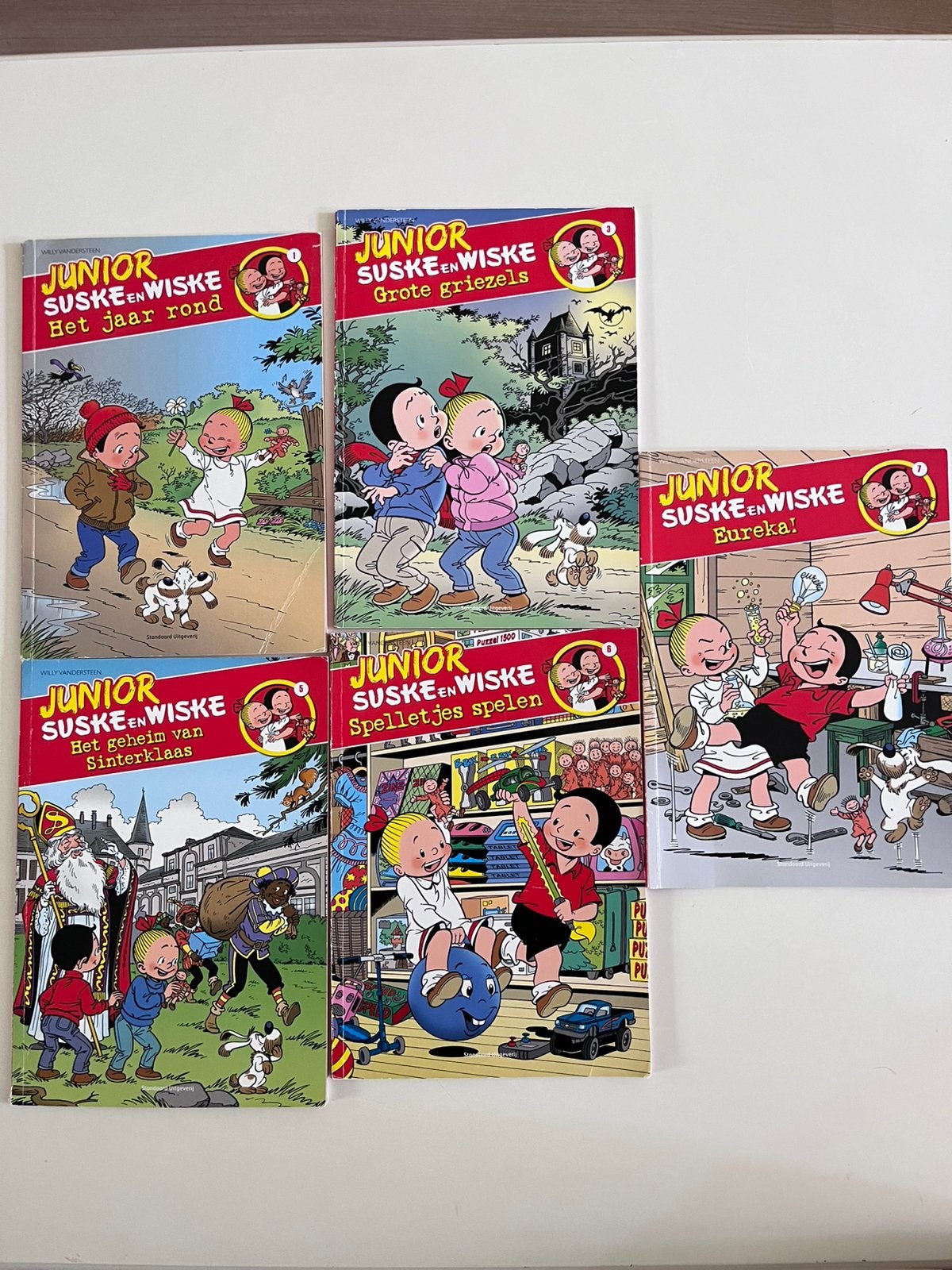 Junior suske en wiske, Boeken, Meerdere comics, Ophalen of Verzenden, Gelezen, Europa