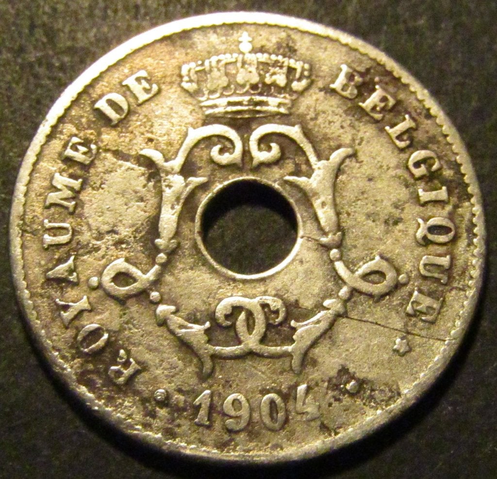 10 centimes 1904 en français - Léopold II, Enlèvement ou Envoi, Autre, Monnaie en vrac