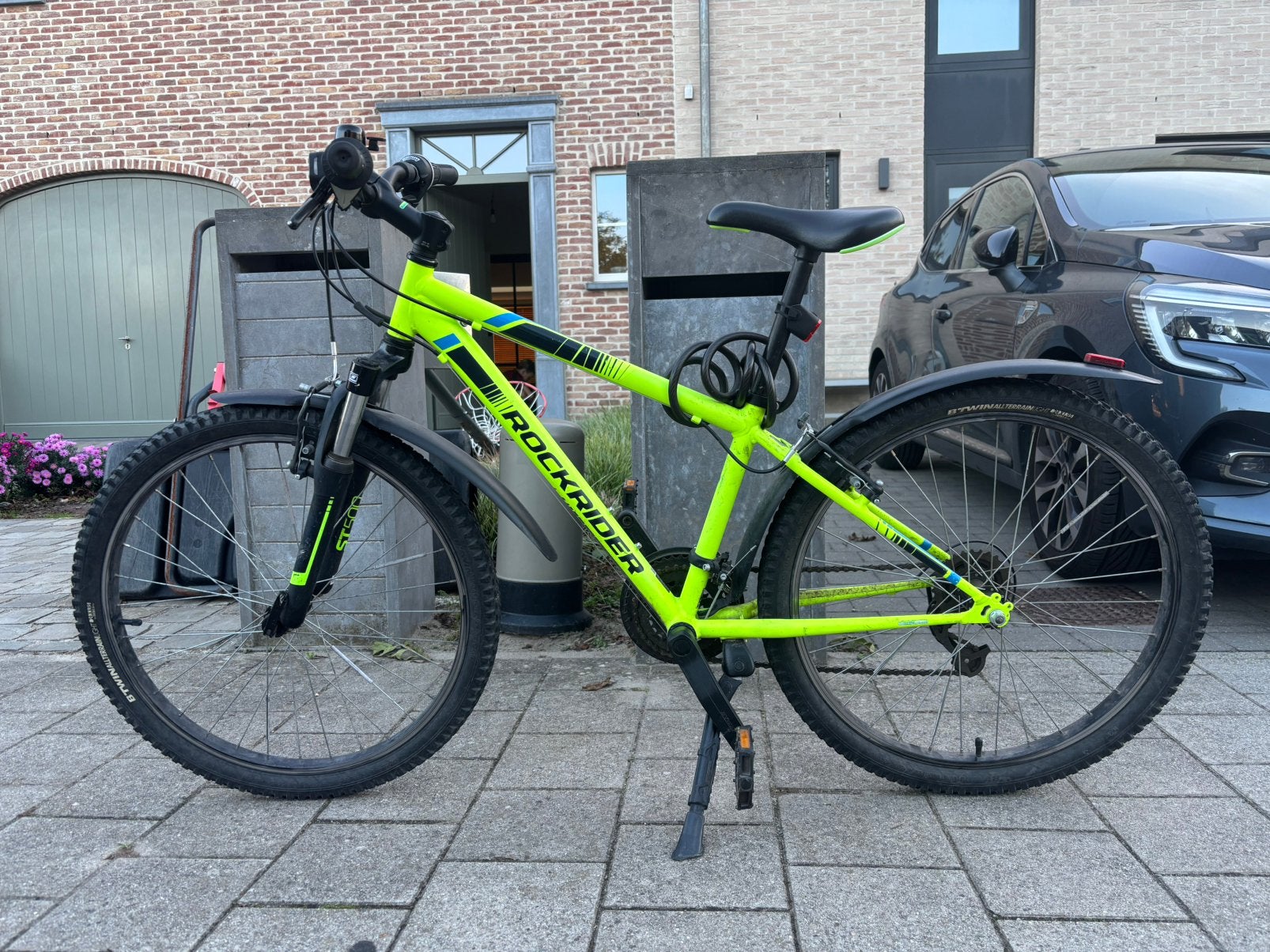 Rockrider kinderfiets 24 inch, Ophalen, Gebruikt, 24 inch, Handrem