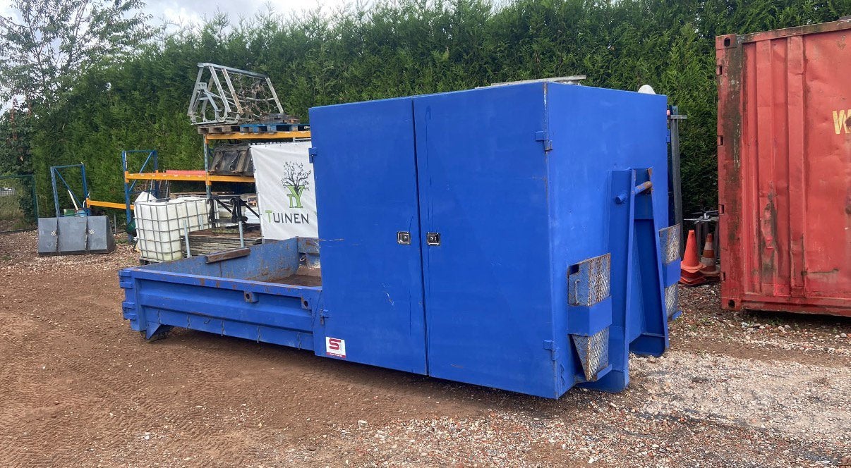 Container 4,80m lang, Ophalen