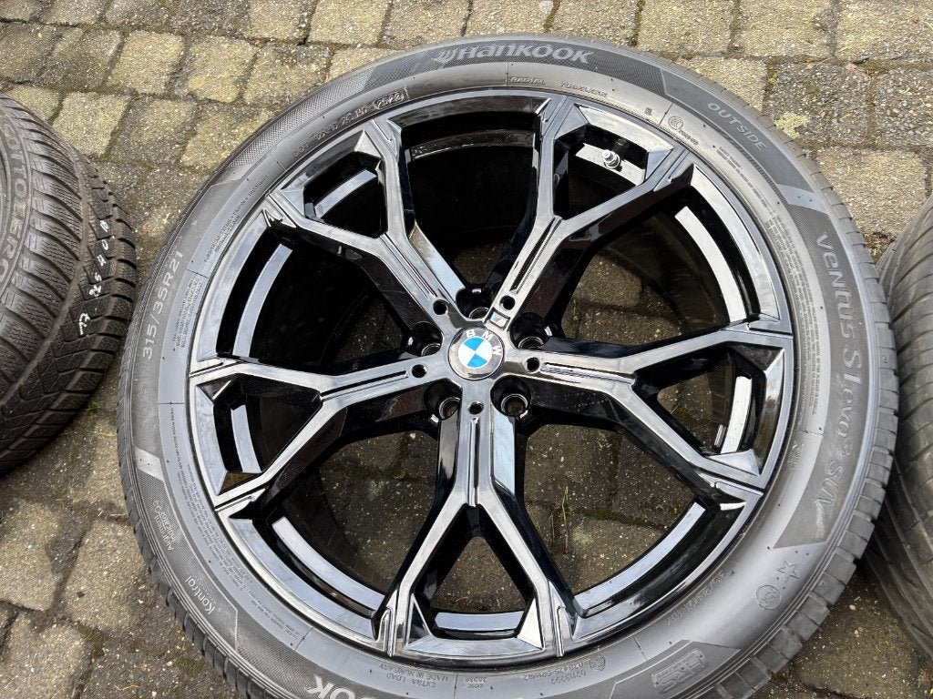 jantes bmw BMW X5 G05 X6 G06 21 "  741 M Y-Speiche noires, Autos : Pièces & Accessoires, Pneus & Jantes, Pneus et Jantes, Véhicule de tourisme