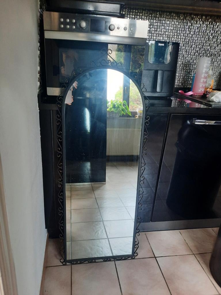 Miroir en fer forgé, Maison & Meubles, Accessoires pour la Maison | Miroirs, Enlèvement